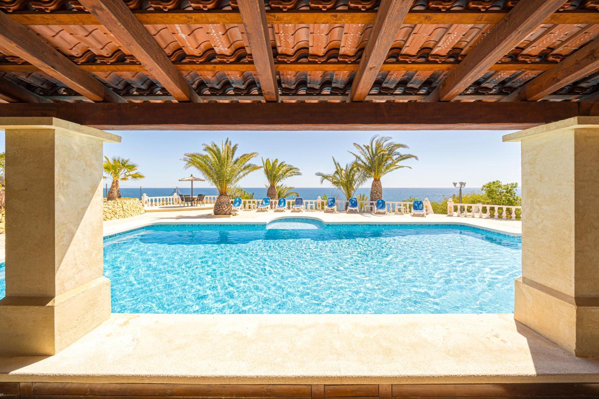 Stunning Villa Carichel Blanc Villajoyosa Exterior photo