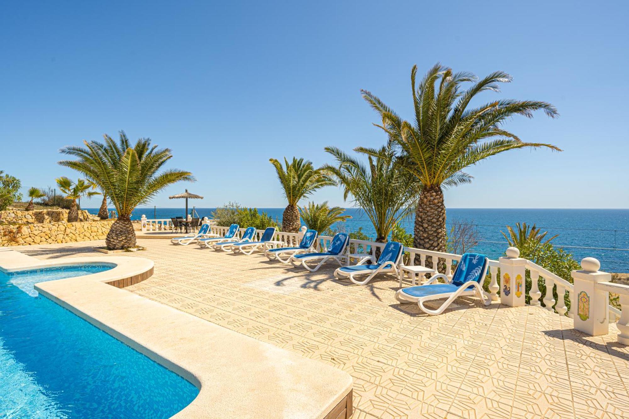 Stunning Villa Carichel Blanc Villajoyosa Exterior photo